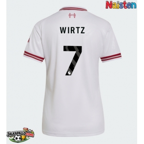 Liverpool Florian Wirtz #7 Vieraspaita Naisten 2026-27 Lyhythihainen
